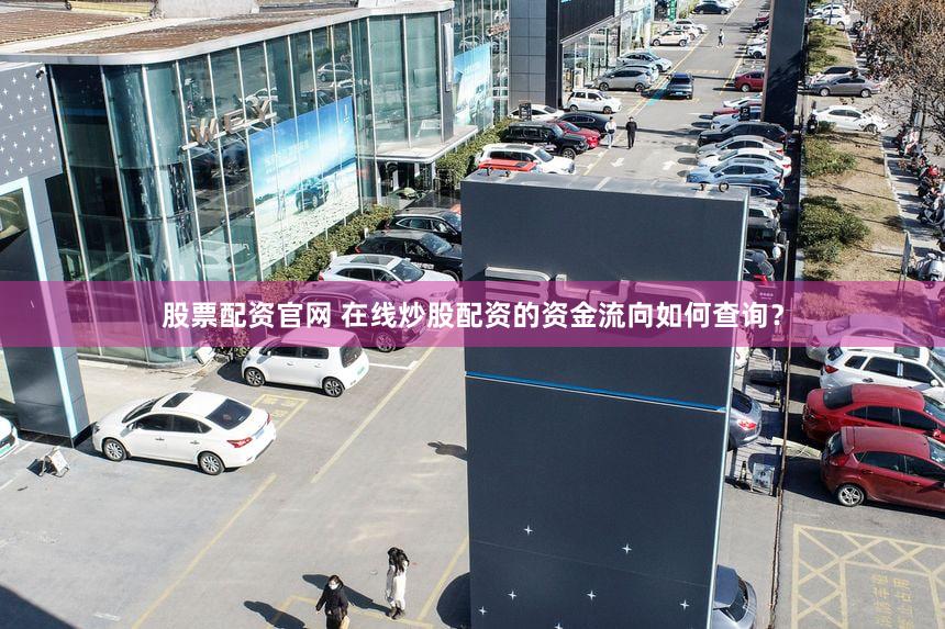 股票配资官网 在线炒股配资的资金流向如何查询？