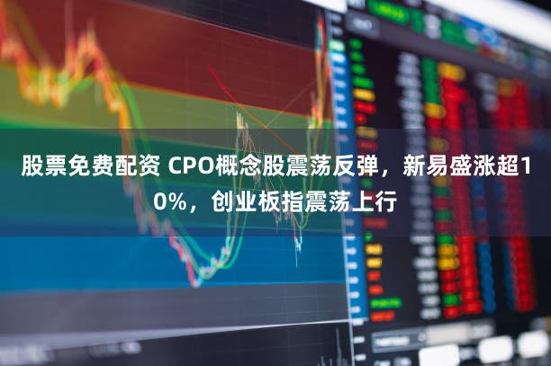 股票免费配资 CPO概念股震荡反弹，新易盛涨超10%，创业板指震荡上行