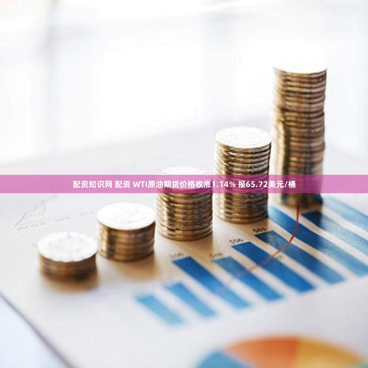 配资知识网 配资 WTI原油期货价格收涨1.14% 报65.72美元/桶