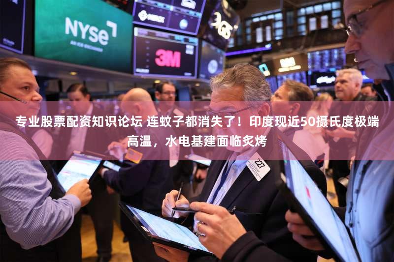 专业股票配资知识论坛 连蚊子都消失了！印度现近50摄氏度极端高温，水电基建面临炙烤