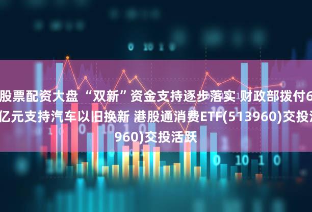 股票配资大盘 “双新”资金支持逐步落实 财政部拨付64.4亿元支持汽车以旧换新 港股通消费ETF(513960)交投活跃
