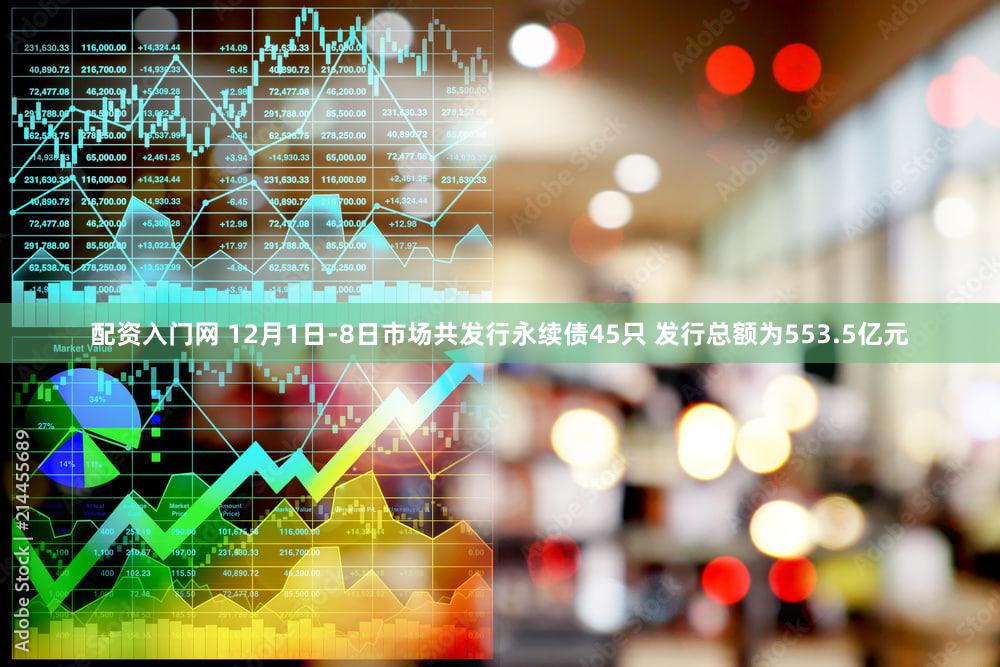 配资入门网 12月1日-8日市场共发行永续债45只 发行总额为553.5亿元